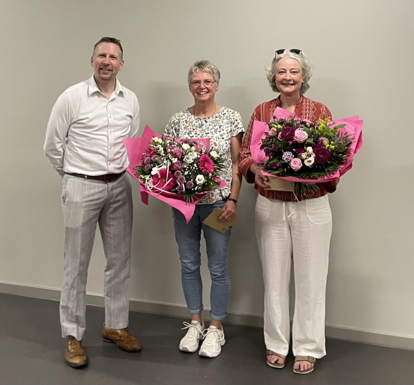 Verabschiedung von Frau Bisswanger und Frau Zorn